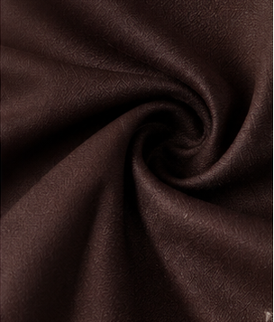 dark brown long kurta and matching trousers from multiple angles, with close-up detail shots of the collar, buttons, cuffs, and fabric texture. The brand name RANGOONA FASHION is visible in several panels.